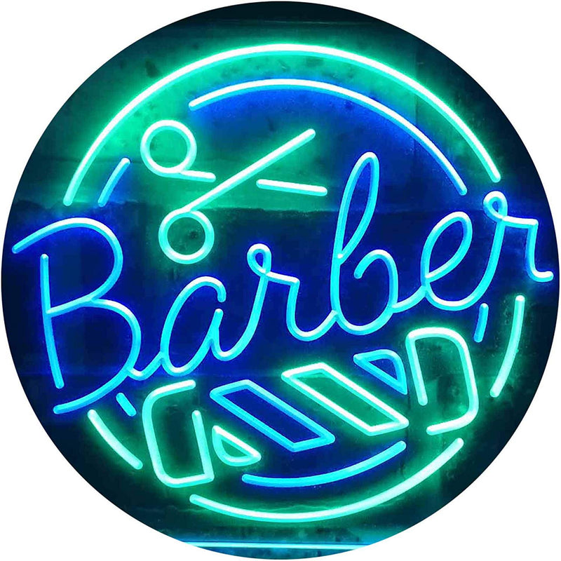 Barber LED Light Sign - LED Gift Works
