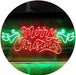 Merry Christmas Wing Decoration LED Light Sign - Way Up Gifts