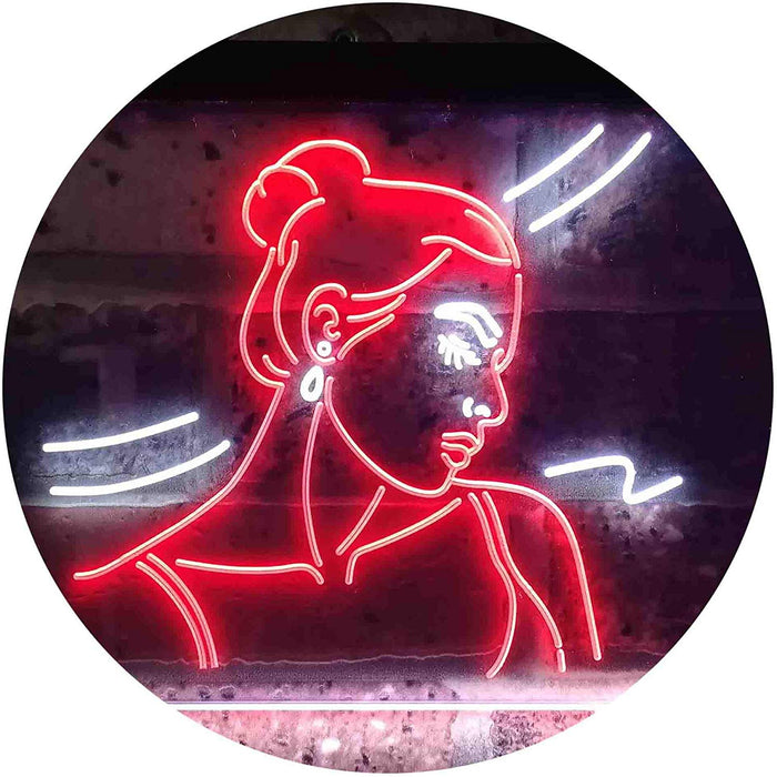 Lady Beauty Salon LED Light Sign - Way Up Gifts