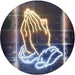 Religious Hands Praying LED Light Sign - Way Up Gifts