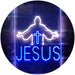 Jesus Saves Cross Church LED Light Sign - Way Up Gifts