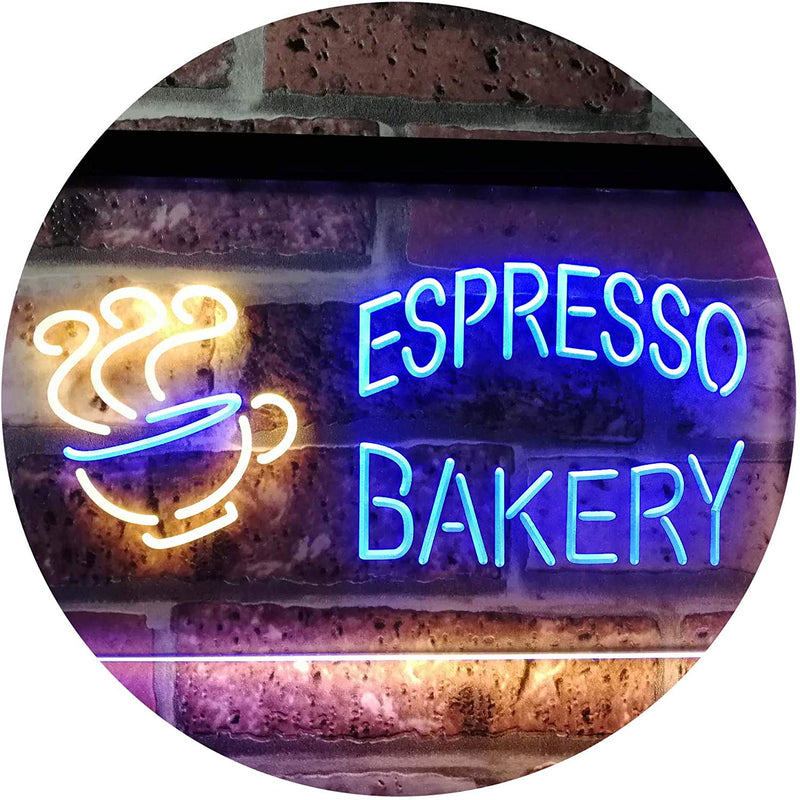 Coffee Espresso Bakery LED Light Sign - LED Gift Works