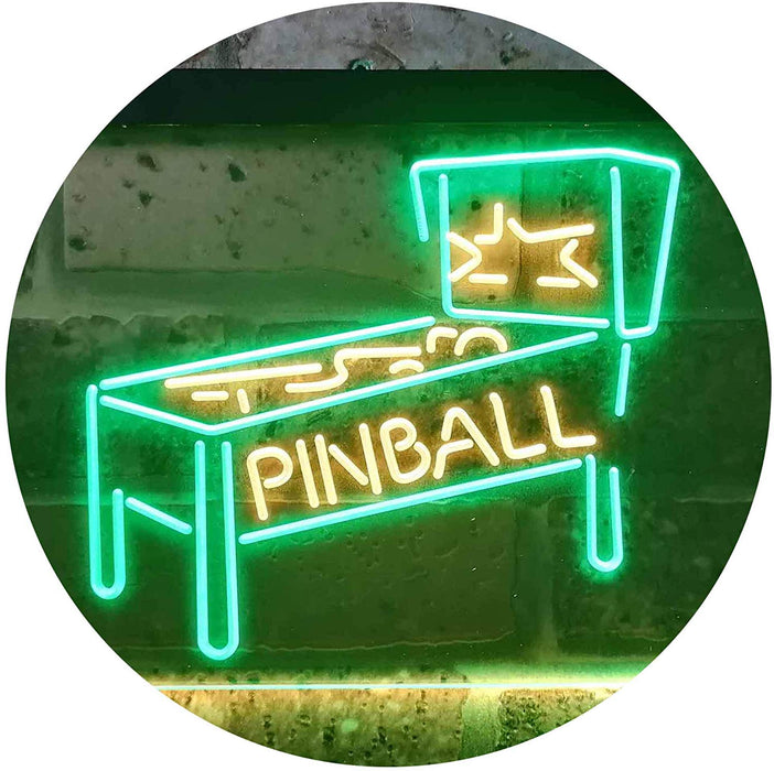 Pinball Game Room LED Light Sign - Way Up Gifts