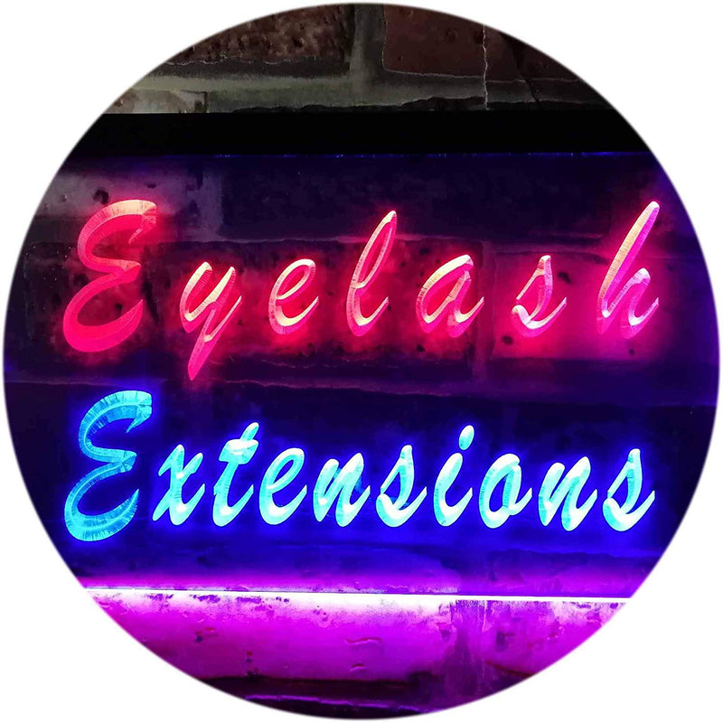 Beauty Salon Eyelash Extensions LED Light Sign - LED Gift Works
