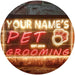 Personalized Paw Print Pet Grooming LED Light Sign - Way Up Gifts