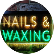 Beauty Salon Nails Waxing LED Light Sign - LED Gift Works
