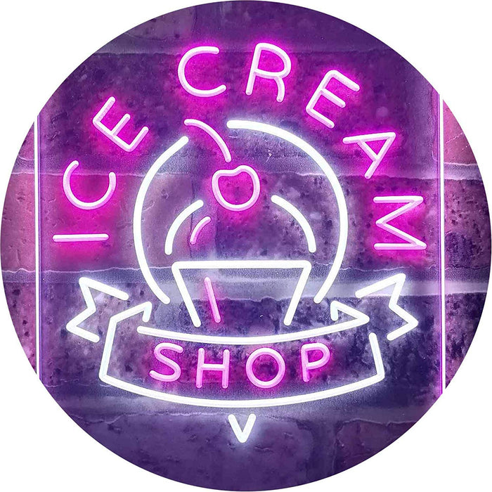 Ice Cream Shop LED Light Sign - Way Up Gifts