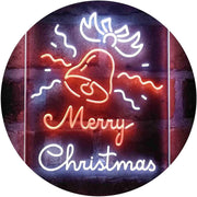 Merry Christmas Bell Decoration LED Light Sign - LED Gift Works