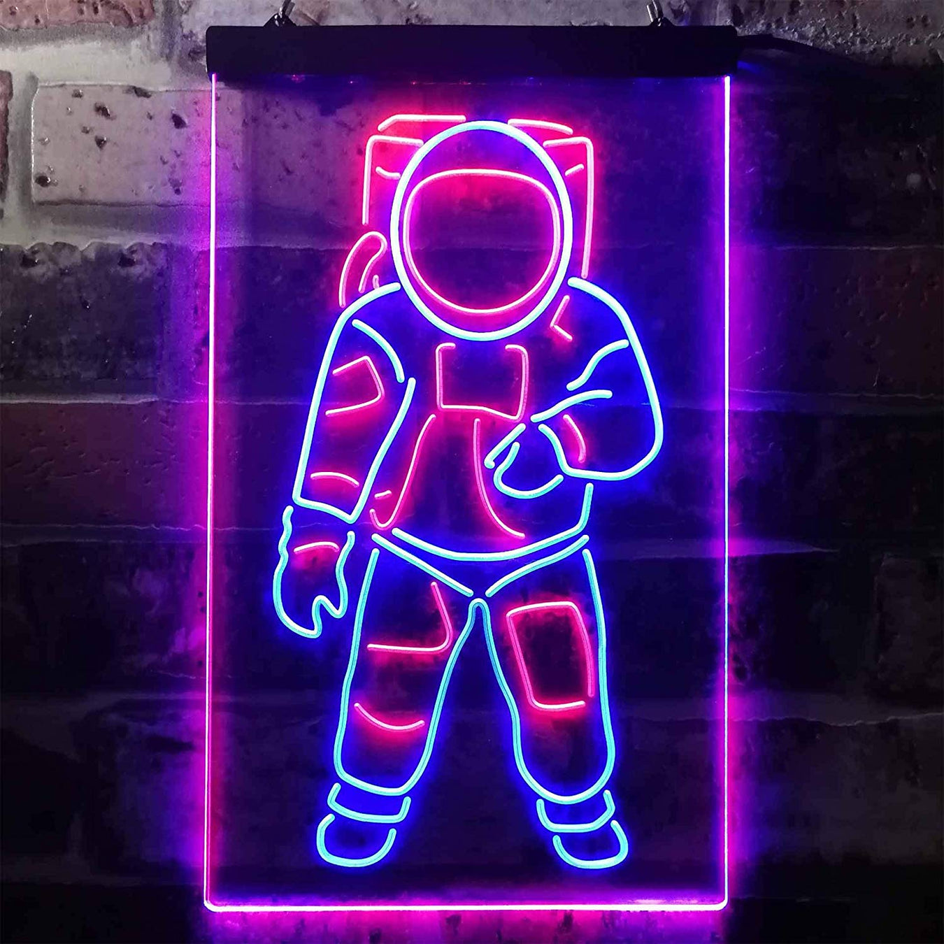 Kids Room Decor Astronaut LED Light Sign - LED Gift Works