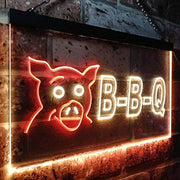 BBQ Pig LED Light Sign - LED Gift Works