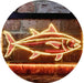 Tuna Fish Bait Store Fishing Beach Decor LED Light Sign - Way Up Gifts
