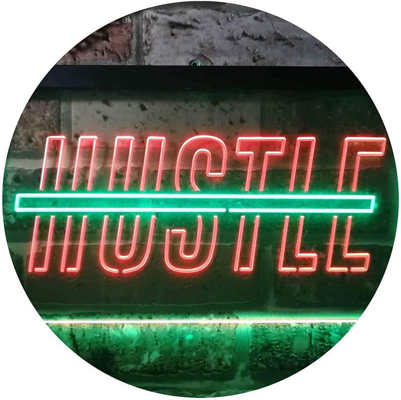 Hustle LED Light Sign - LED Gift Works