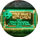 Personalized Home Kitchen Decor Made with Smile LED Light Sign - Way Up Gifts