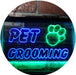 Paw Print Pet Grooming LED Light Sign - Way Up Gifts
