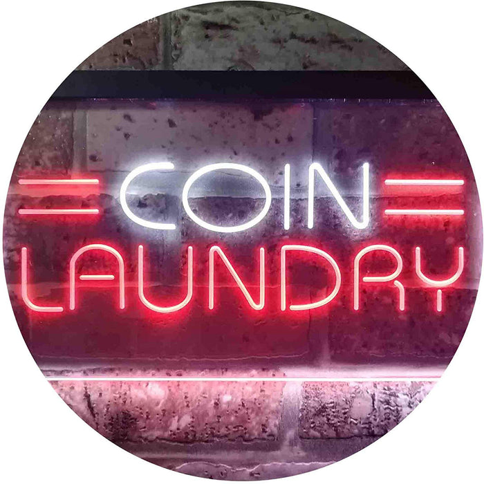 Laundromat Coin Laundry LED Light Sign - Way Up Gifts
