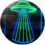 Space Ship UFO LED Light Sign - LED Gift Works
