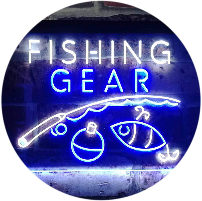 Bait Shop Fishing Gear LED Light Sign - Way Up Gifts