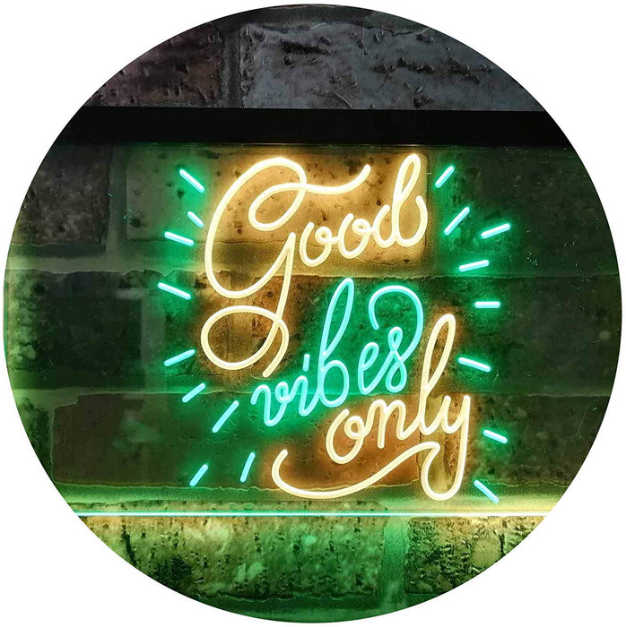 Good Vibes Only LED Light Sign - Way Up Gifts