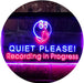 On Air Quiet Please Recording in Progress LED Light Sign - Way Up Gifts