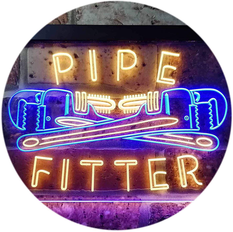 Pipe Fitter Tools LED Light Sign - LED Gift Works