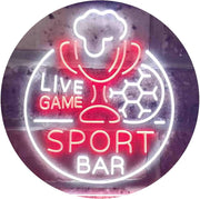 Live Game Sport Bar LED Light Sign - LED Gift Works