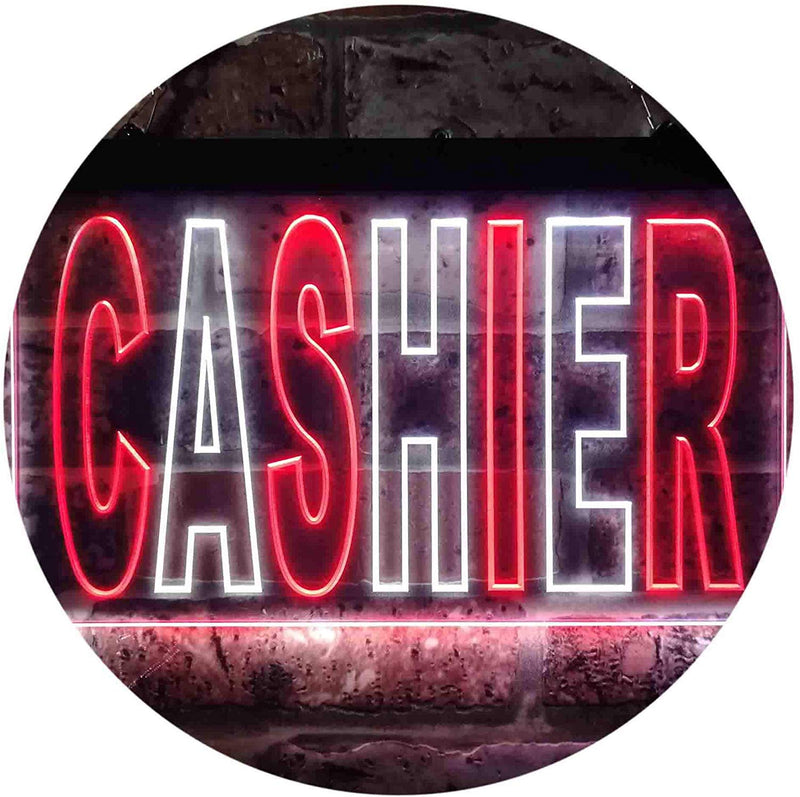 Cashier LED Light Sign - LED Gift Works