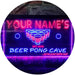 Personalized Beer Pong Man Cave LED Light Sign - Way Up Gifts