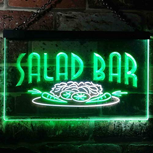 Salad Bar LED Light Sign - Way Up Gifts