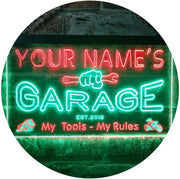 Personalized Home Garage Tools Handyman LED Light Sign - LED Gift Works