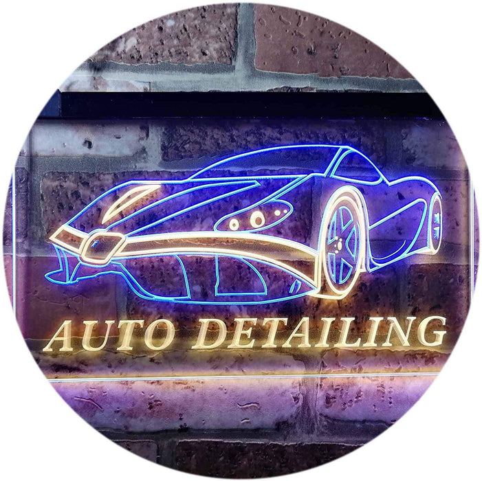 Body Shop Auto Detailing LED Light Sign - Way Up Gifts