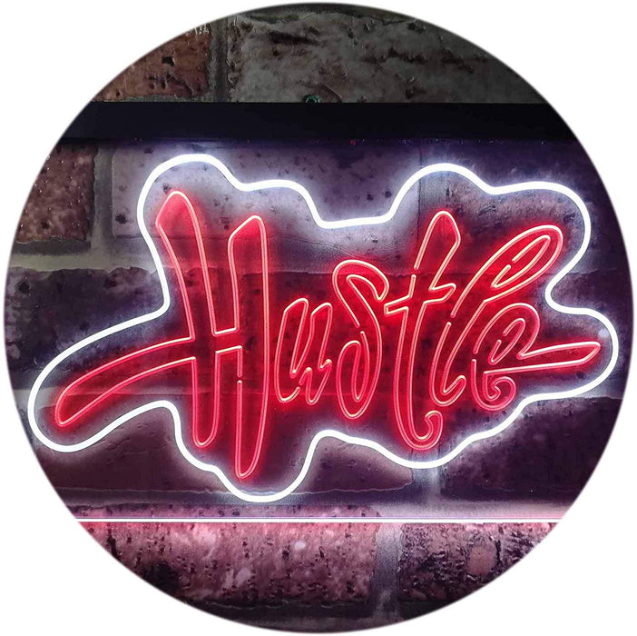 Graffiti Hustle LED Light Sign - Way Up Gifts