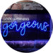 Girlfriend Gift Good Morning Gorgeous LED Light Sign - Way Up Gifts