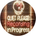 Quiet Please Recording in Progress Studio LED Light Sign - Way Up Gifts