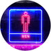 Men Bathroom Restroom LED Light Sign - Way Up Gifts