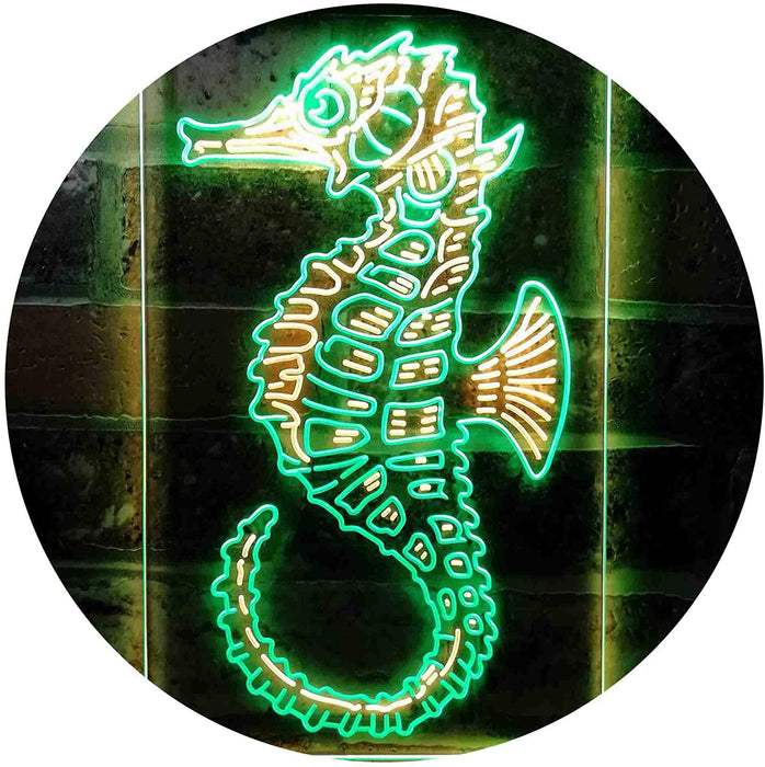Ocean Decor Beach Seahorse LED Light Sign - Way Up Gifts