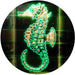 Ocean Decor Beach Seahorse LED Light Sign - Way Up Gifts