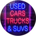 Used Cars Trucks SUVs LED Light Sign - Way Up Gifts