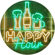 Happy Hour LED Light Sign - LED Gift Works