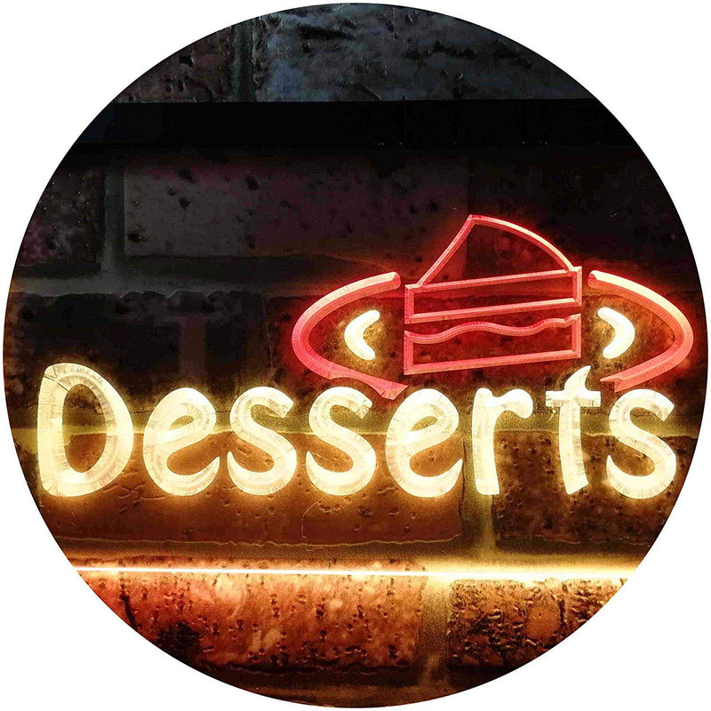 Desserts LED Light Sign - LED Gift Works
