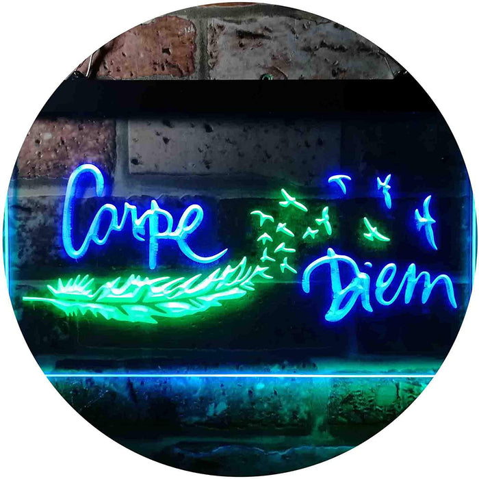 Carpe Diem Seize The Day LED Light Sign - Way Up Gifts