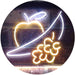 Apple Grapes Banana Grocery Fruit LED Light Sign - Way Up Gifts