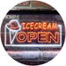 Open Ice Cream LED Light Sign - Way Up Gifts