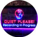 On Air Quiet Please Recording in Progress LED Light Sign - Way Up Gifts