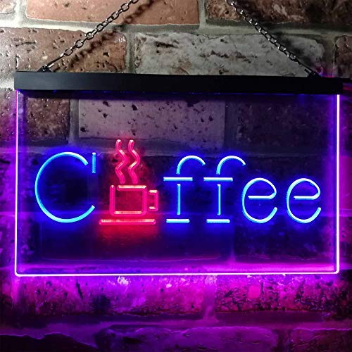 Coffee LED Light Sign - LED Gift Works
