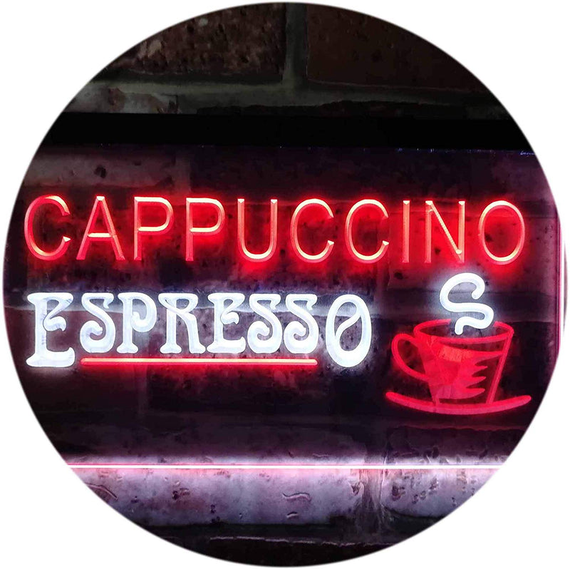 Coffee Cappuccino Espresso LED Light Sign - LED Gift Works