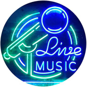 Live Music LED Light Sign - LED Gift Works