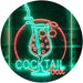 Cocktail Bar LED Light Sign - Way Up Gifts