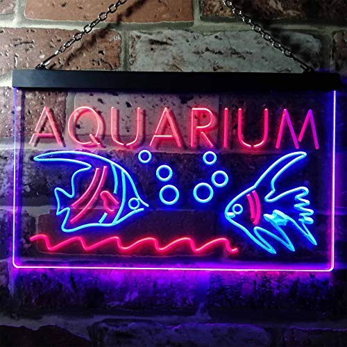 Fish Aquarium LED Light Sign - Way Up Gifts