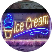 Ice Cream LED Light Sign - LED Gift Works