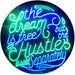 Dream Free Hustle Sold Separately LED Light Sign - Way Up Gifts